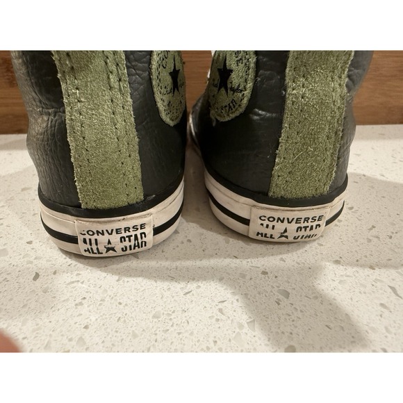 CONVERSE Chuck Taylor Faux Fur Lined Gray Hi Top Sneakers Toddler Size 6 - Picture 12 of 14